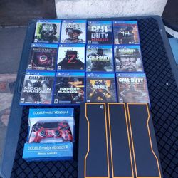 $450! Would take all 12 Great Games racing or call of duty Collection with edition PS4 1Tb & army controller $450! Any combo