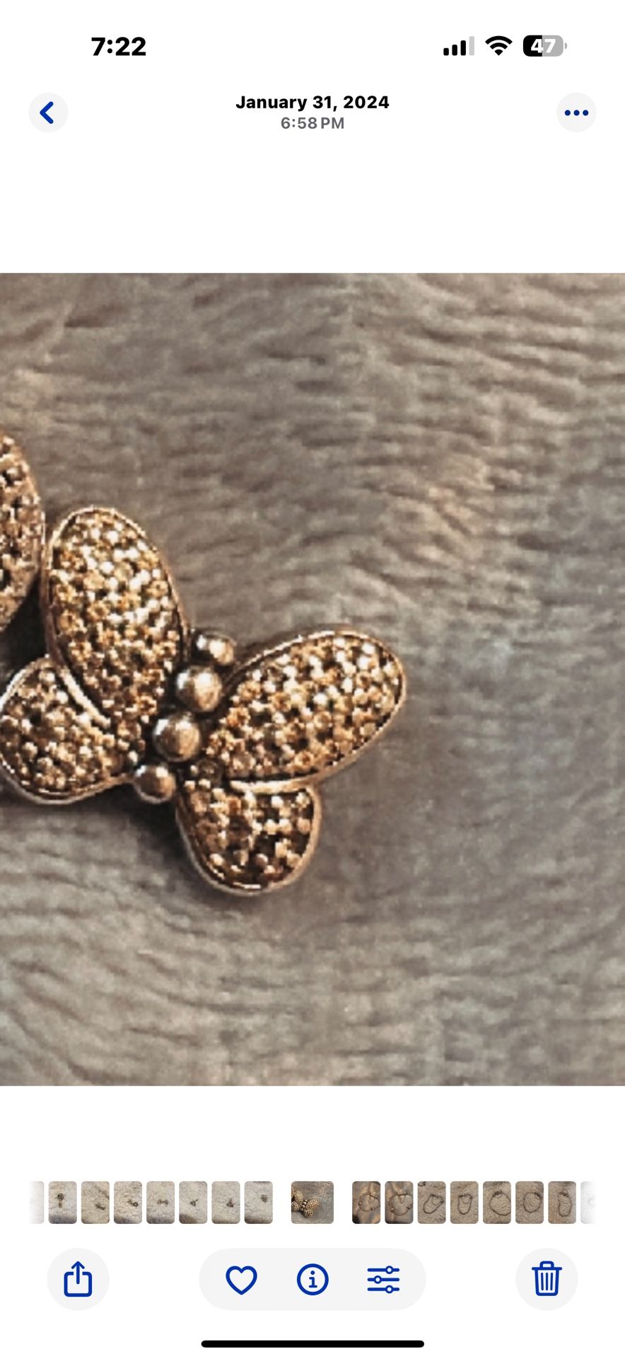 Butterfly Pandora Charm