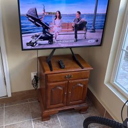 TV And Ethan Allen Stand Combo