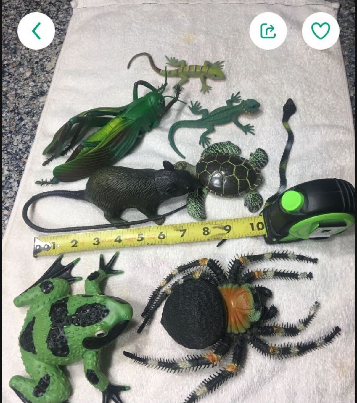 Lot Of Eight Creatures