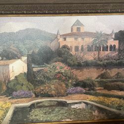 Countryside Picture With Pond
