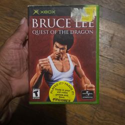 Xbox Bruce Lee quest of the Dragon