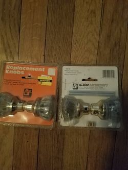 Faux crystal Door handles/knobs