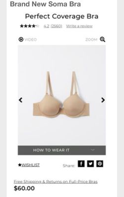 36 B Soma Bra