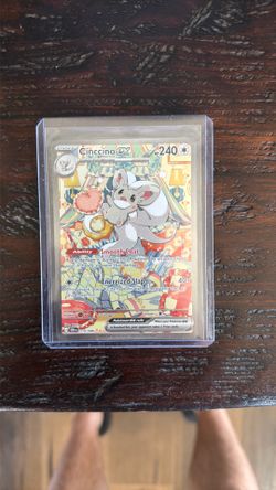 Pokemon Cinccino Ex Special Illustration Rare 119/086