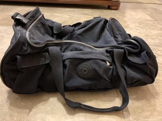 Kipling Rolling Duffel Bag (Navy)