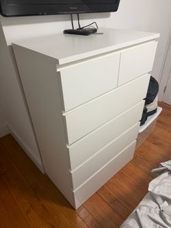 IKEA MALM 6-drawer chest