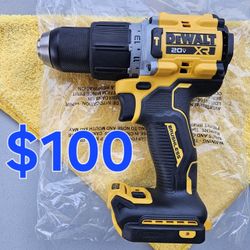 $110 New Dewalt XR Hammer Drill with ANTI-ROTATION system (Tool-Only) Model DCD806 - 20-Volt 2-speed