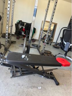 workout bench