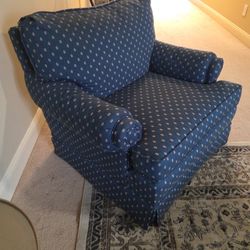 Blue Arm Chair