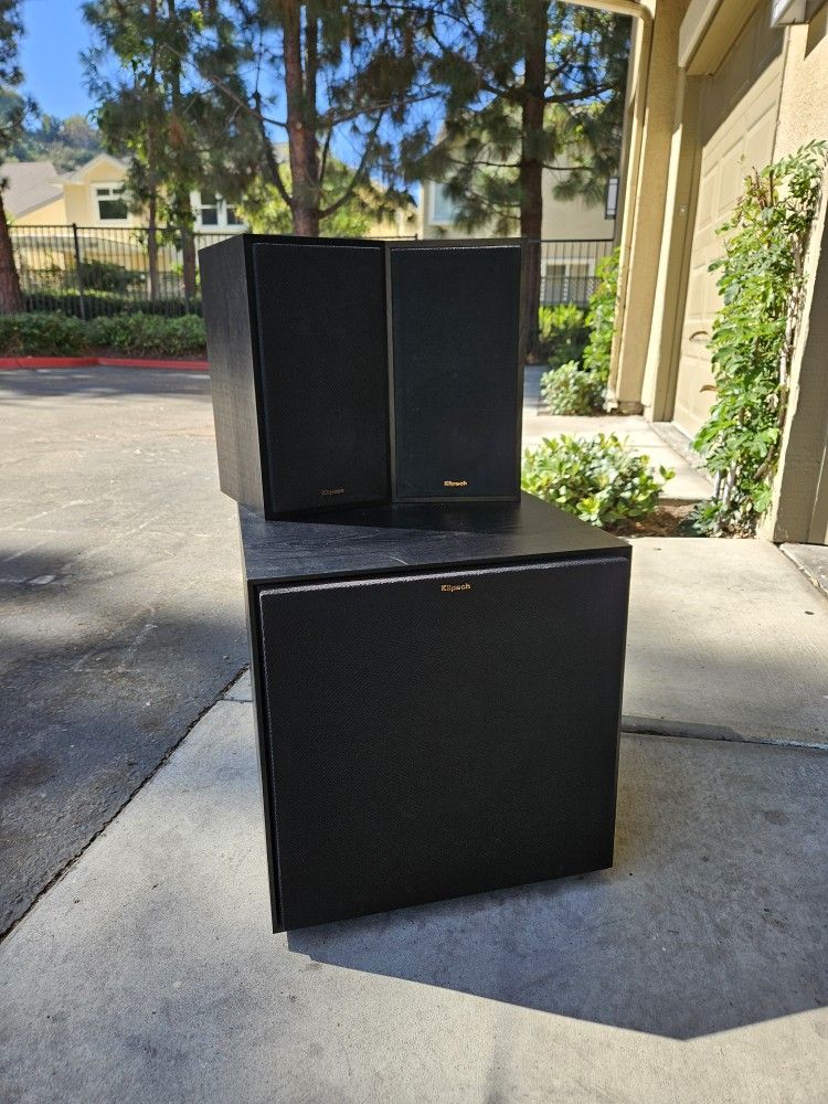 Klipsch Speakers And Subwoofer