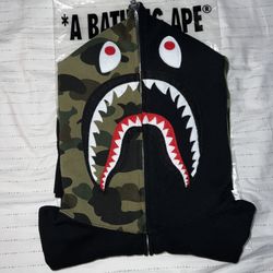 Bape 1st Camo Shark Hoodie 