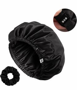 Satin Bonnet and Scrunchie Set