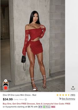 Red dress