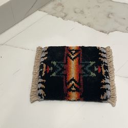 Pendleton coffee carpet coaster