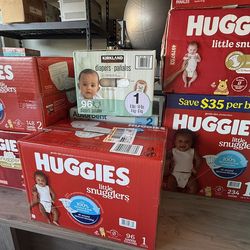 Diapers Huggies Pampers