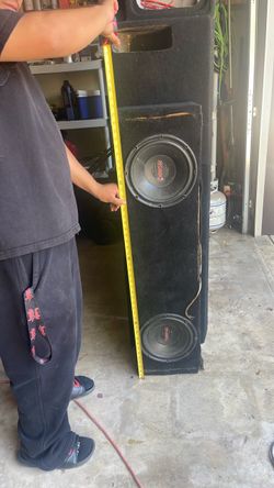 Orion cobalt 10 inch subs in truck box sealed