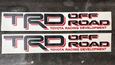 TOYOTA TUNDRA TRD STICKER