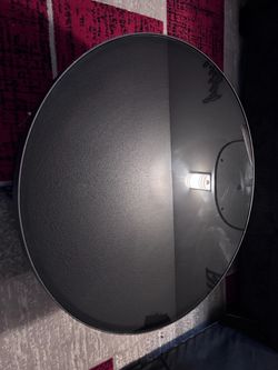 IKEA black glass table
