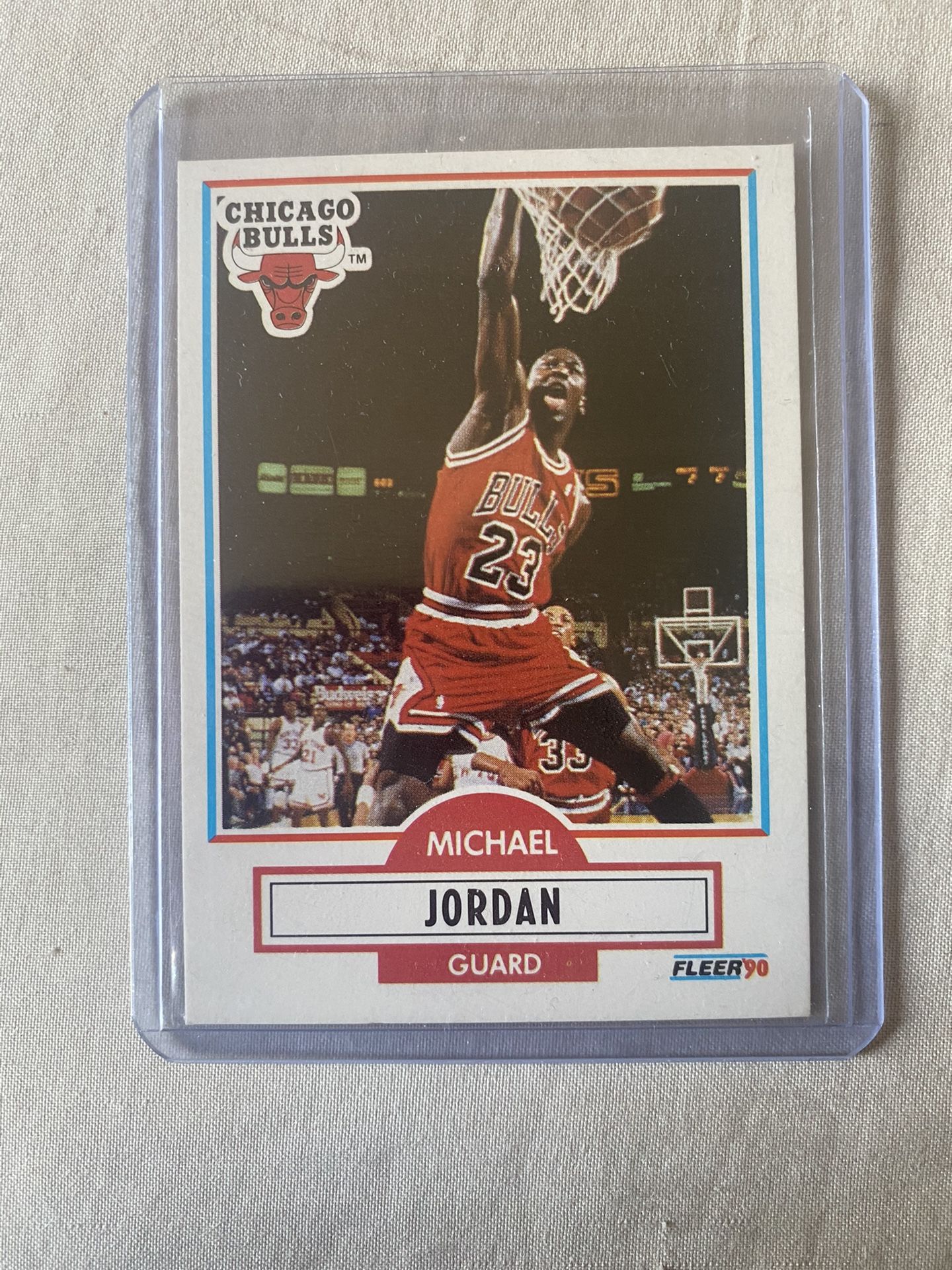 Michael Jordan 1990 Fleer