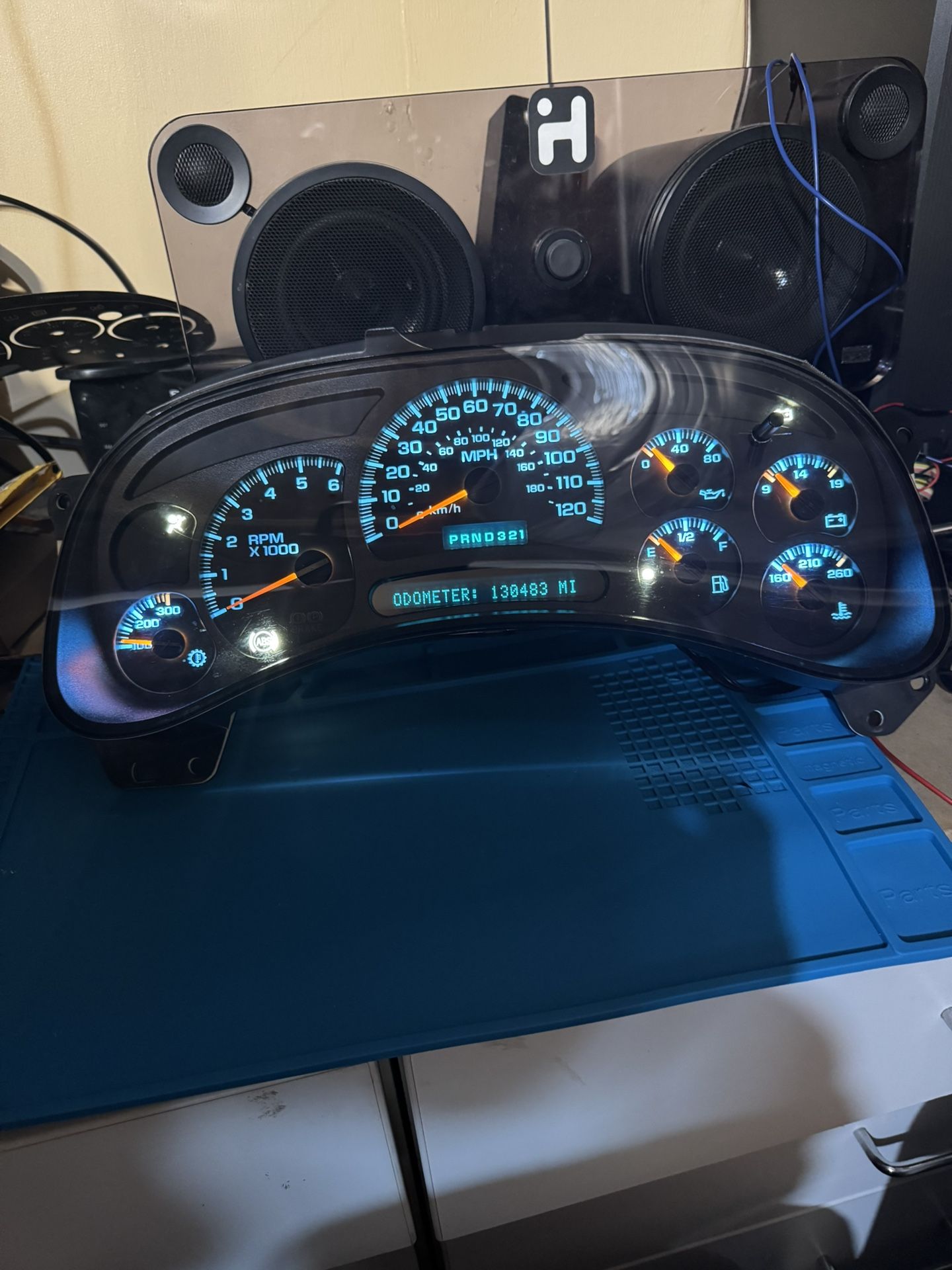 2003 To 2006 Silverado Cluster