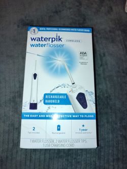 Brand New Sealed Waterpik Cordless Rechargeable Water Flosser