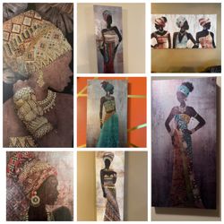 **Price Reduced ** Canvas Pictures (7)