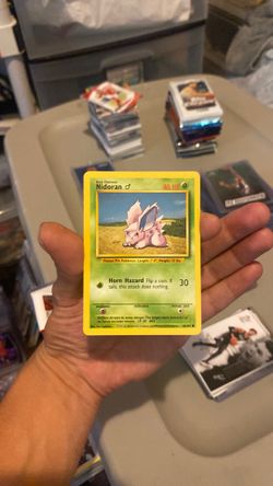 Nidoran #055 Base Set Unlimited Pokémon Card