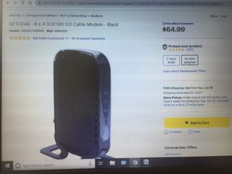 NETGEAR High Speed DOCSIS 3.0 Cable Modem still in the box