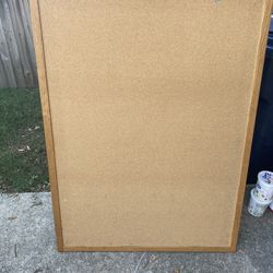 Large Cork Bulletin Board - REDUCED