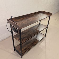 Console Table w/ Power Outlets & USB