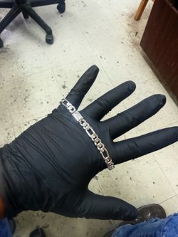 Silver bracelet