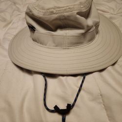 Patagonia Hat With Draw String White