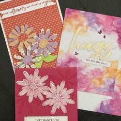 Set of 3 Handmade Cards