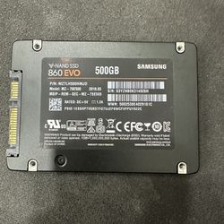 SAMSUNG SSD 860 EV0 500GB 2.5" MZ7LH500HMJD