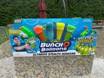 Buncho balloons and water guns NEW