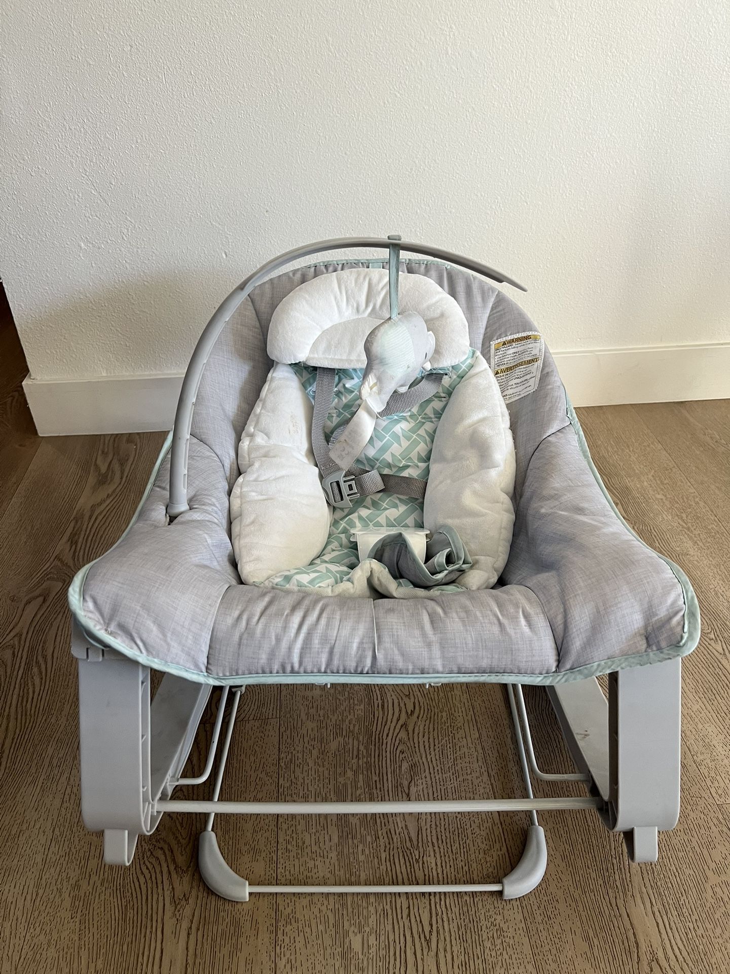 Keep Cozy 3-in-1 Grow with Me Baby Bouncer, Rocker & Toddler Seat