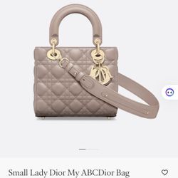 Christian Dior Lady My ABCDior Small Bag