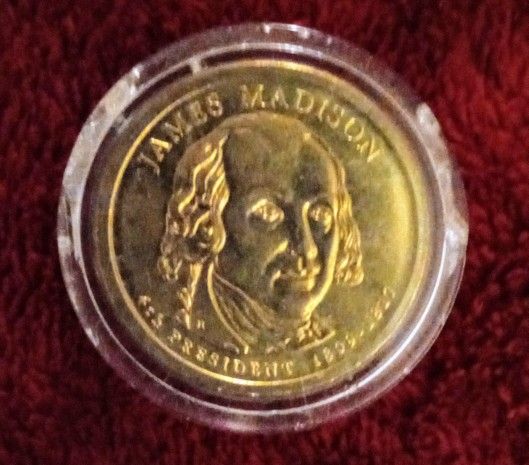 James Madison $1 Coin 1(contact info removed)