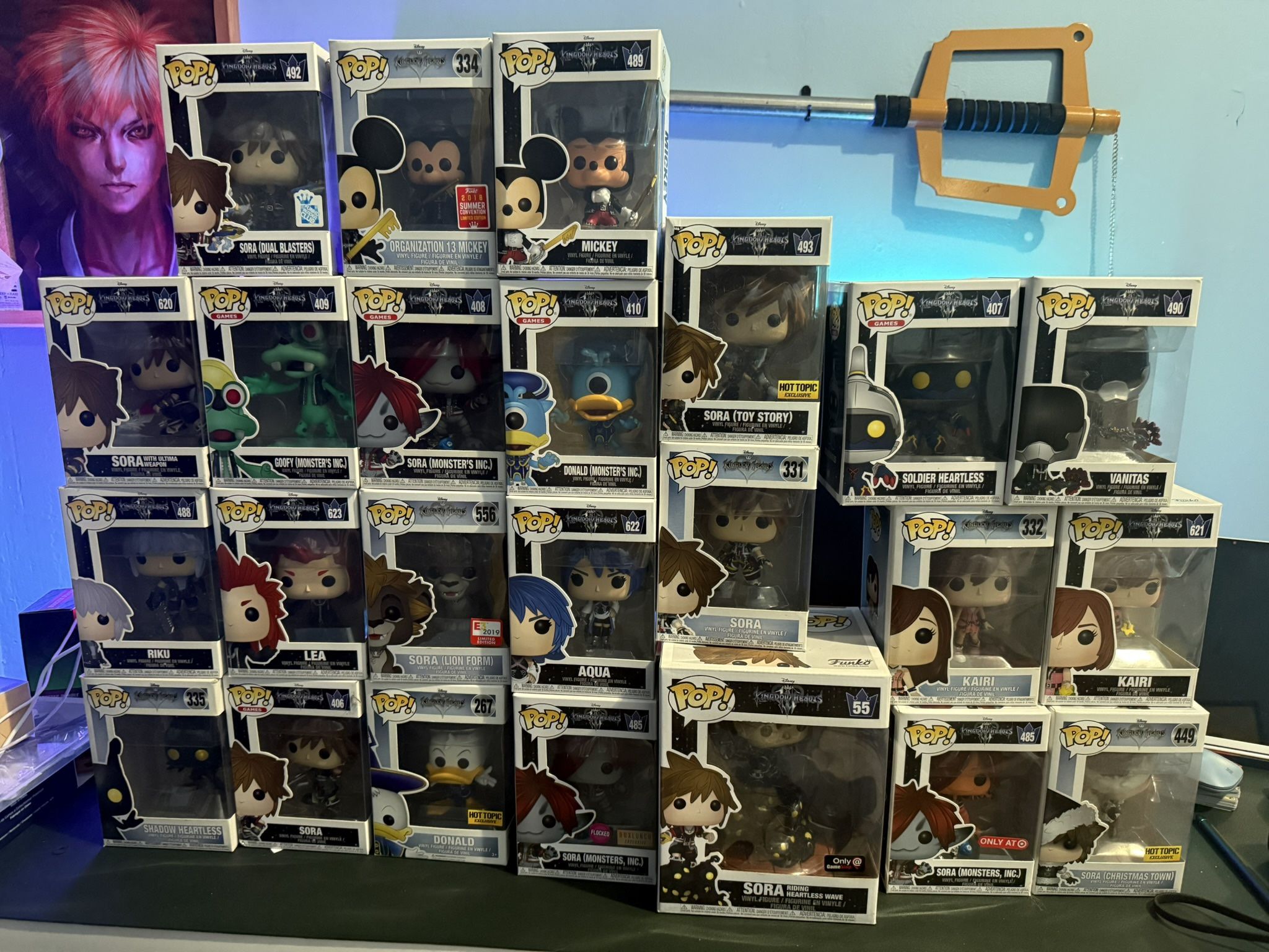 Kingdom Hearts Funko Lot 