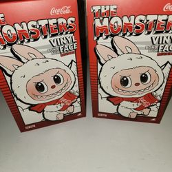 LA BUBU POP MART The Monsters Coca Cola
Series Vinyl Plush 100 AUTHENTIC
