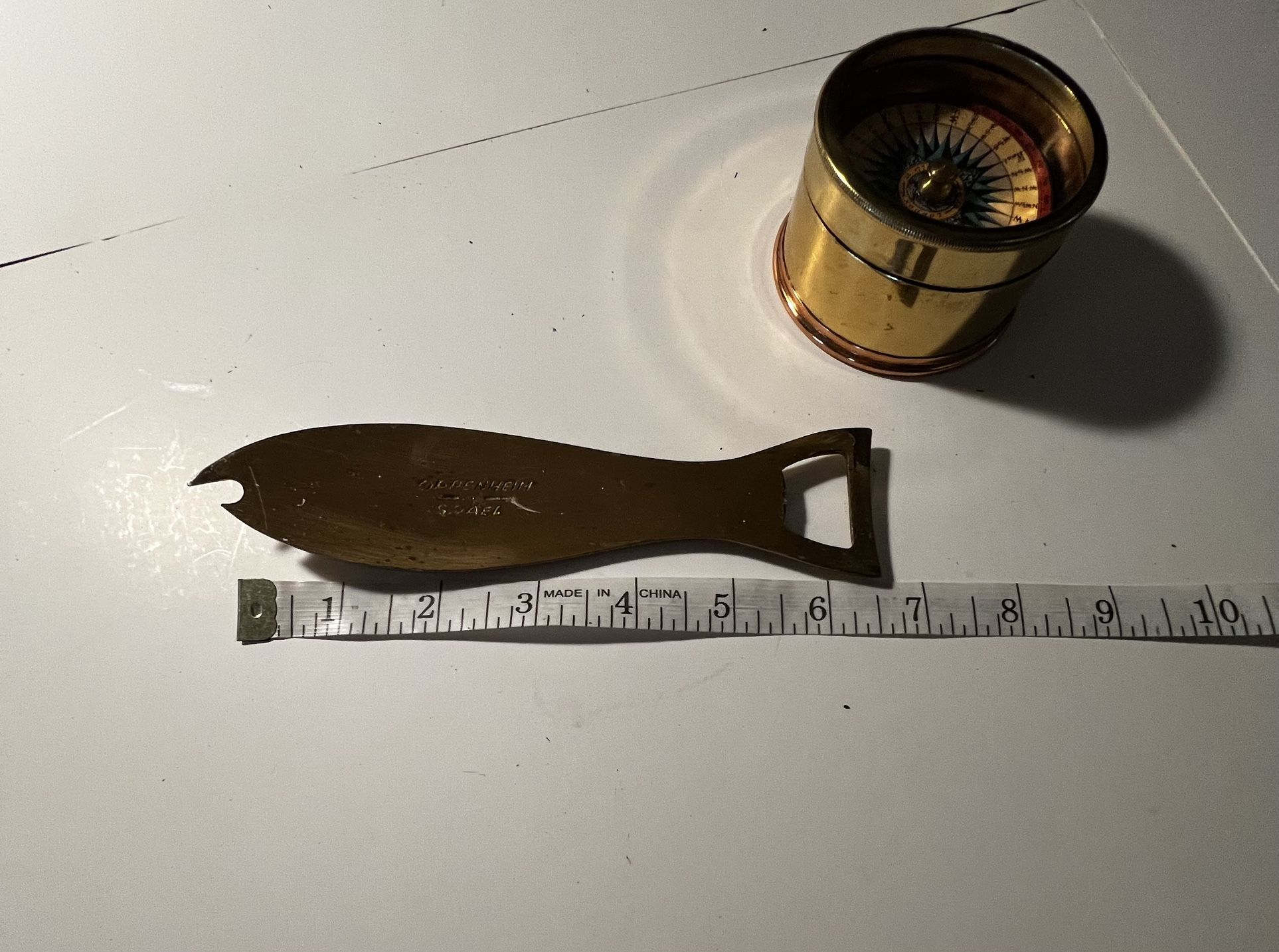 Compass and Bottle Opener