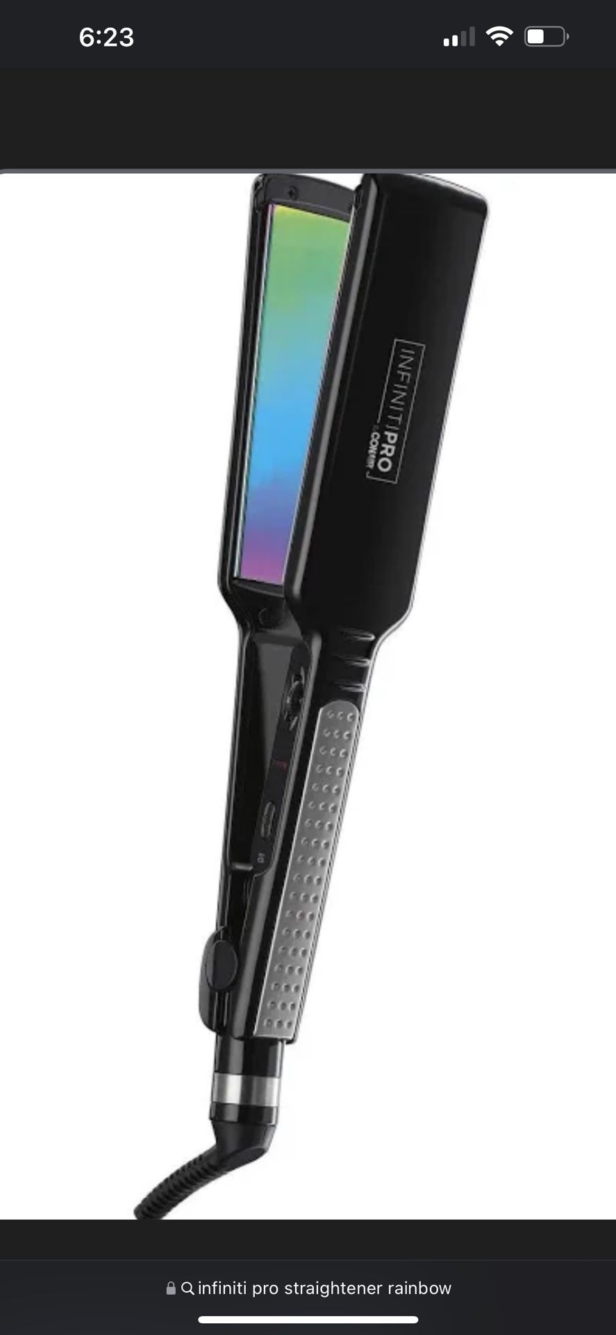 Infiniti Pro Rainbow Titanium Flat Iron Straightener