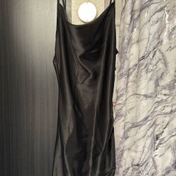 Black Silk dress 