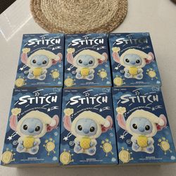 Authentic Miniso / Disney stitch eat something before sleep single blind boxes