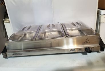Proctor Silex Triple Buffet Server & Food Warmer