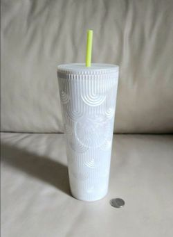 Starbucks Siren Shell Pearl Iridescent Tumbler 24 oz 2022