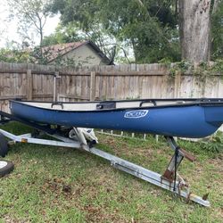 17’ Flatback Canoe Package 