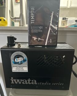 Iwata Studio Series airbrush compressor 20.00