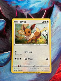 Eevee #SWSH095 Pokemon TCG Black Star Promo Sword & Shield